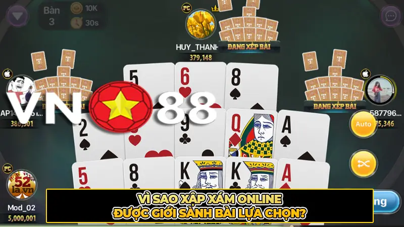 Vì sao xập xám online được giới sành bài lựa chọn?